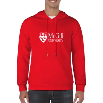 Новая толстовка McGill University, осенние футболки с графическим рисунком, мужские зимние свитера, одежда в корейском стиле, толстовка оверсайз