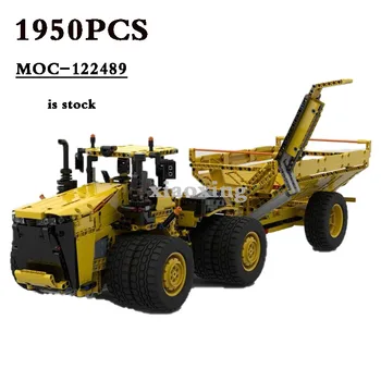 Новый MOC-122489 42114 Тип C: 9620R Модульные Игрушки с Зерновозом Трактор 1950 шт. Строительный Блок Игрушки На День Рождения DIY GiftsChristmas