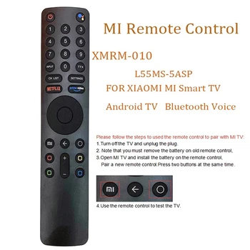 Новый голосовой лазерный пульт дистанционного управления XMRM-010 Bluetooth для телевизора 4S Android Smart TV L65M5-5ASP