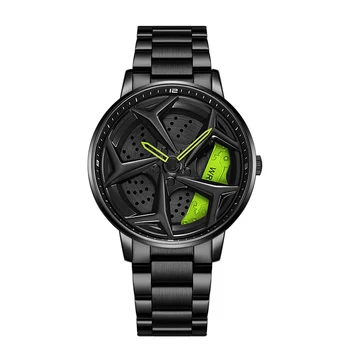 Новый дизайн Модные кварцевые часы Наручные часы с кожаным ремешком из нержавеющей стали Водонепроницаемые