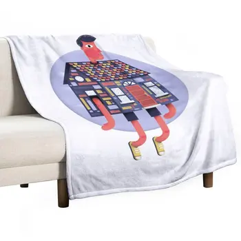 Новый домашний плед для тела одеяла и накидки Одеяло для спального мешка декоративное пледное одеяло