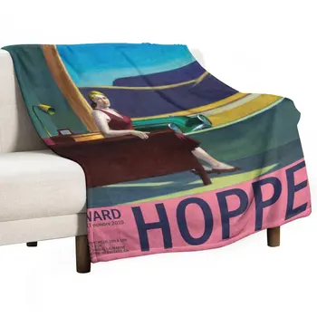 Новый Эдвард Хоппер - Western Motel - Минималистский выставочный художественный плакат, Плед, Стеганое одеяло, Модные одеяла для дивана