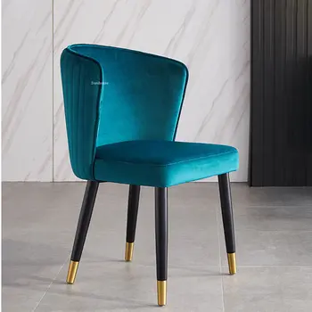 Обеденные стулья из массива дерева в скандинавском стиле, Мебель для дома, Дизайнерский стул для столовой в отеле для отдыха, обеденный стул для ресторана, небольшой квартиры, Обеденный стул