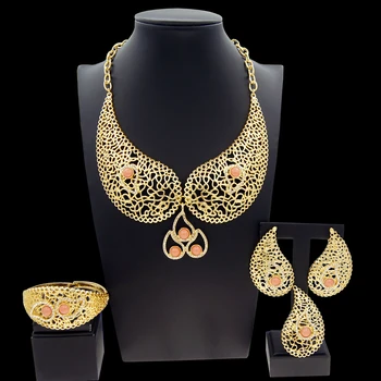 Ожерелье из крупных оранжевых бусин, серьги, браслет, кольцо, набор женских украшений, бесплатная доставка