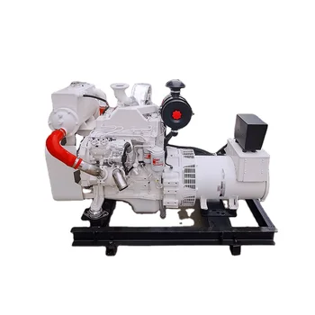 Оригинальный двигатель и генератор 4BTA3.9-G2 мощностью 38 кВА /30 кВт для морской пехоты / катера Производства DCEC