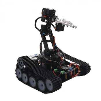 Открытый исходный код 6DOF Механическая Рука С Отслеживающим Захватом RC Робот-манипулятор Tank Car kit Поддерживает PS2 Controller/APP Control 59851