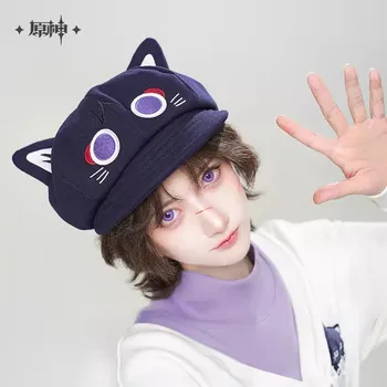 Официальный Genshin Impact Wanderer · Модное украшение в виде восьмиугольной шляпы из серии Fairy Tale Cat с аксессуарами для игры в косплей