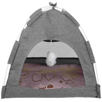 Палатка для домашних животных, Палатки для собак, спящий котенок, принадлежности для домашней одежды, Моющееся Кошачье гнездо
