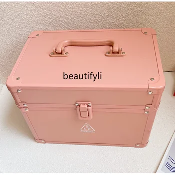 переносная косметичка 3ce Pink Special Edition, Синяя Шкатулка для драгоценностей, Прозрачная Коробка для хранения косметических средств