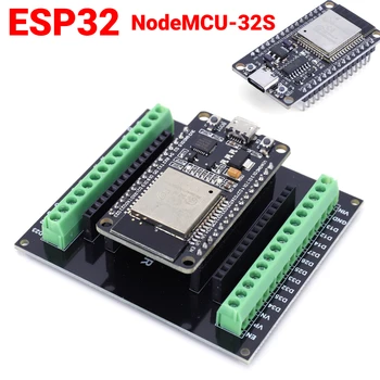 Плата разработки ESP32 Плата расширения ESP32S NodeMCU-32S Lua 30Pin Модуль GPIO WiFi Bluetooth-совместимый модуль Модуль питания