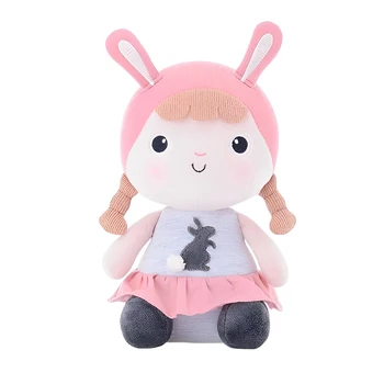 Плюшевые игрушки, мультяшный изысканный внешний вид, милая игрушка, куклы, Приятная для кожи Легкая кукла-кролик для детей, кролик