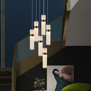 Подвесной светильник для столовой, люстра в гостиной, современный подвесной светильник, современная дизайнерская люстра в стиле лофт