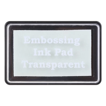 Подушечка для тиснения, прозрачный штемпельный блокнот для изготовления открыток для скрапбукинга 