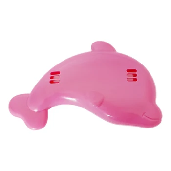 Прозрачный дисплей в форме дельфина, 2 В 1, Домашний, легко читаемый термометр для воды в душе ребенка, мультяшное животное, безопасная, практичная, милая портативная игрушка
