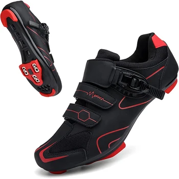 Профессиональная мужская велосипедная обувь MTB, женские кроссовки для скоростных тренировок на плоской подошве, велосипедные кроссовки, Сверхлегкая дорожная велосипедная обувь, Горная обувь