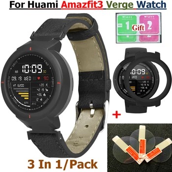 Рамка браслета для наручных часов Huami Amazfit Verge, ремешок для наручных часов, пленка для защиты экрана на запястье, чехол для браслета Amazfit3 Verge