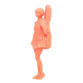 Реалистичная фигурка девушки-диорамы 1: 64, Настольное украшение из песка ручной работы, фигурки людей для диорамы, микро-пейзажи, декор кукольного домика