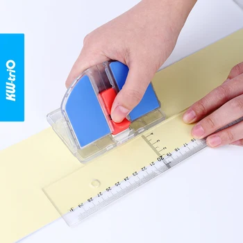 Резак для бумаги KW-triO Настольный триммер для бумаги с наклоном 45 ° или плоской поверхностью 90 ° Конструкция предохранителя для фотокарточек