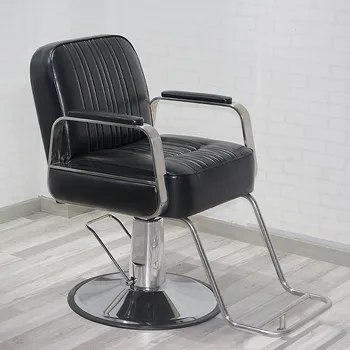 Роскошное парикмахерское кресло Косметолог-бьюти-стилист Профессиональное Эстетическое кресло для салона макияжа Sedia Girevole Мебельный салон LJ50BC