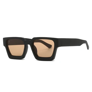 Роскошные Брендовые Дизайнерские Квадратные солнцезащитные очки Для женщин и мужчин, трендовые солнцезащитные очки, модные Винтажные оправы в стиле панк, маленькие оправы для очков, оттенки UV400
