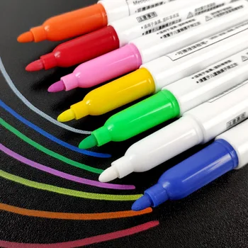 Ручка для белой доски, стираемый офисный цветной маркер на водной основе, цифровая ручка для рисования, оптовая продажа детской воды