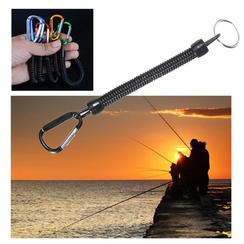 Рыболовные инструменты, защита от потери шнурка, телескопическая эластичная удерживающая веревка безопасности