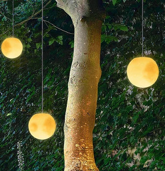 Садовая лампа наружная лунная люстра садовая атмосферная лампа павильонная лампа водонепроницаемая люстра люстра во дворе