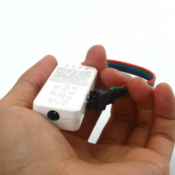 Светодиодный интеллектуальный контроллер Wi-Fi DC5V ~ 12V WS2811 WS2812B Модуль управления пиксельной светодиодной лентой Bluetooth, аксессуары для освещения