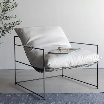 Скандинавский Односпальный диван-кресло для мебели для гостиной, Кресла для отдыха, Легкое роскошное Домашнее кресло для гостиной для небольшой квартиры