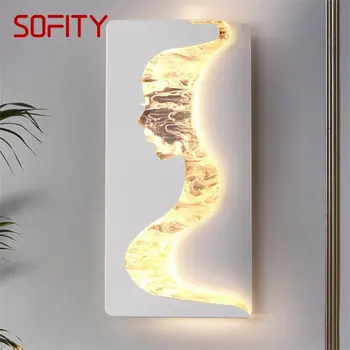 Современный Роскошный настенный светильник креативного дизайна, бра, светодиодные декоративные светильники для спальни, гостиной