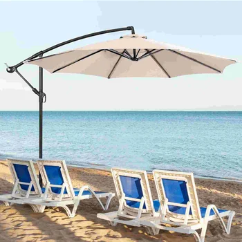 Солнцезащитный навес для палубы, зонтики для патио, сменный столик Unbrella, устойчивый к ультрафиолетовому излучению навес