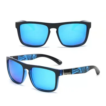 Спортивные солнцезащитные очки для вождения на открытом воздухе, квадратные солнцезащитные очки UV400, поляризованные солнцезащитные очки для мужчин и женщин, квадратные солнцезащитные очки в стиле ретро