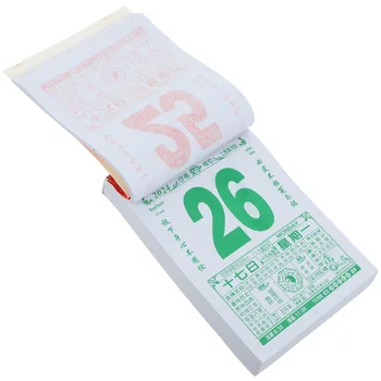 Старый Королевский календарь на 2024 год, Настенные Отрывные Календари Dragon Years, Подвесная подвеска в стиле Шинуазри, Китайский Новый