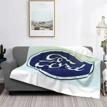 Старый ретро-логотип Four Seasons, Удобное теплое мягкое одеяло с логотипом автомобилей, Автомобильное ретро, Классика, винтаж