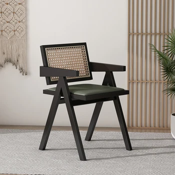 Стулья для спальни в помещении, обеденный дизайн из массива дерева, дизайнерский складной стул, расслабляющий акцент, современная мебель для дома Sillones Para Sala