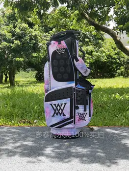 Сумка для гольфа премиум-класса, сумка на плечо с заклепками, многофункциональная женская сумка для гольфа 골프백