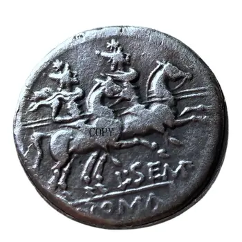 Тип: # 82 Копия древнегреческой монеты Посеребренные памятные монеты-копии медалей для коллекционирования