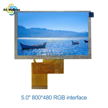 Умный ЖК-экран, 5-дюймовый дисплей, разрешение IPS 800x480, полный угол обзора с интерфейсом RGB для бытовой техники