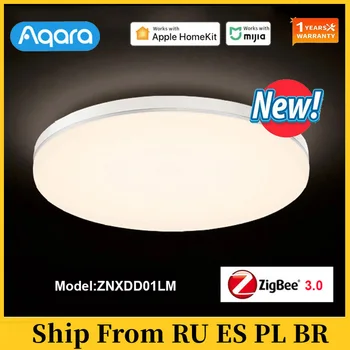 Умный Потолочный светильник Aqara L1 -350 Zigbee 3,0 Цветовая температура Светодиодная лампа для спальни Работает с приложением Xiaomi Mijia Apple Homekit