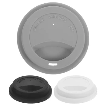 Уплотнительные крышки для кружек, Силиконовые термостойкие крышки для чашек, Универсальные сменные крышки для воды