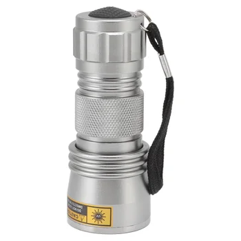 УФ-фонарик Blacklight с батарейным питанием, УФ-фонарик из алюминиевого сплава с 21 светодиодом для защиты от подделок для скорпионов
