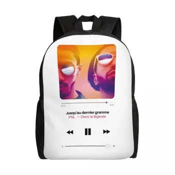 Французский Рэпер Музыка PNL Дорожный рюкзак Мужчины Женщины Школьный Ноутбук Сумка для книг Le Monde Chico Студенческий рюкзак для колледжа Сумки