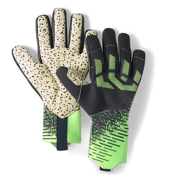 Футбольные перчатки Футбольного вратаря С утолщенной амортизацией, удобные для захвата Футбольные защитные нескользящие латексные перчатки