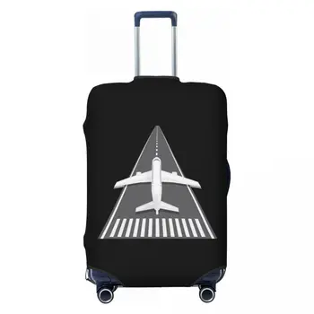Чехол для багажа на взлетно-посадочной полосе самолета, эластичный Чехол для дорожного чемодана пилота-истребителя, защитные чехлы для 18-32 дюймов